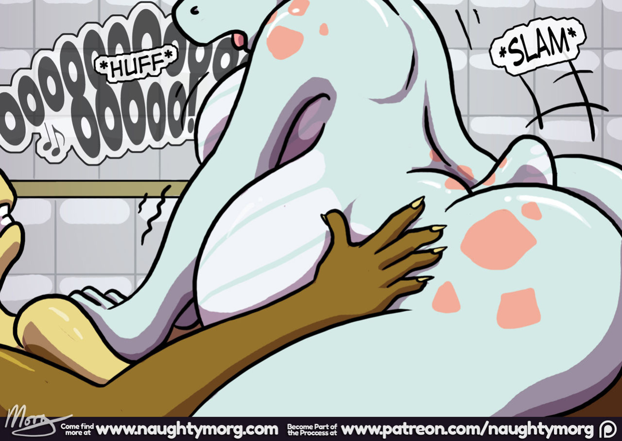 [NaughtyMorg] Gem & Sarah: Weight Training