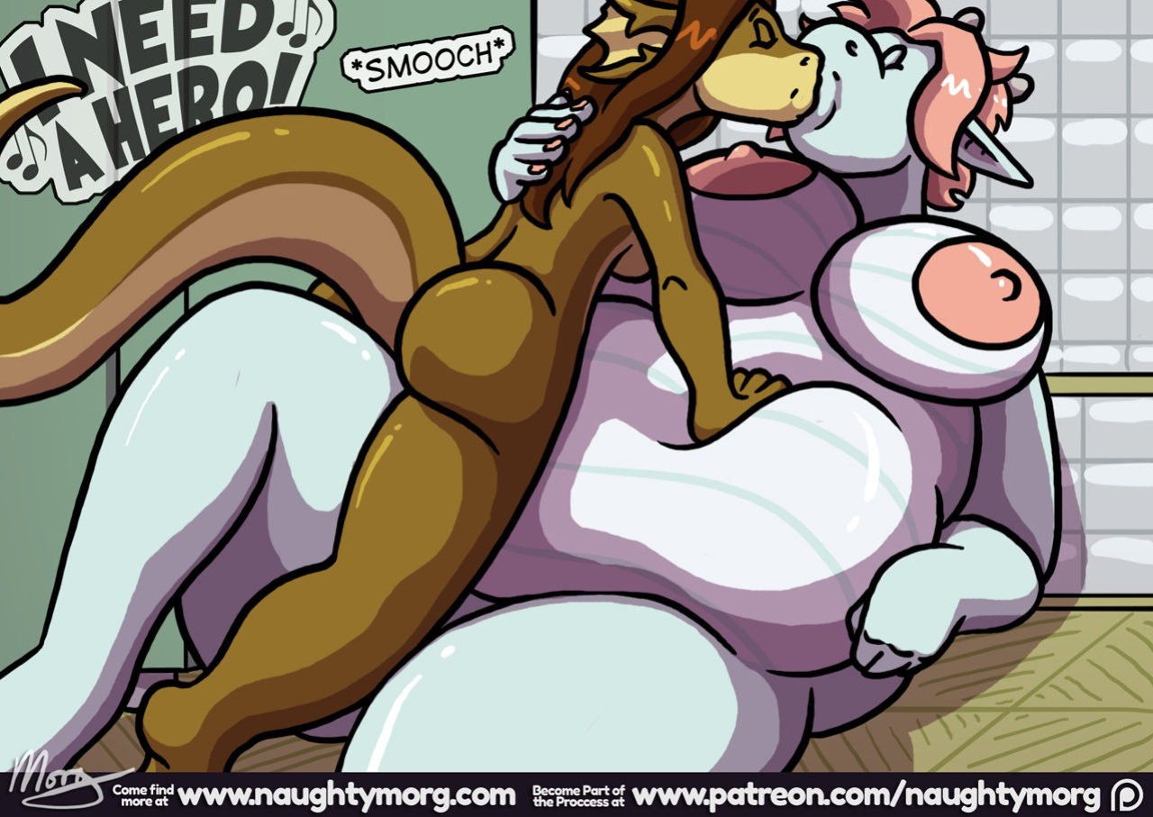 [NaughtyMorg] Gem & Sarah: Weight Training