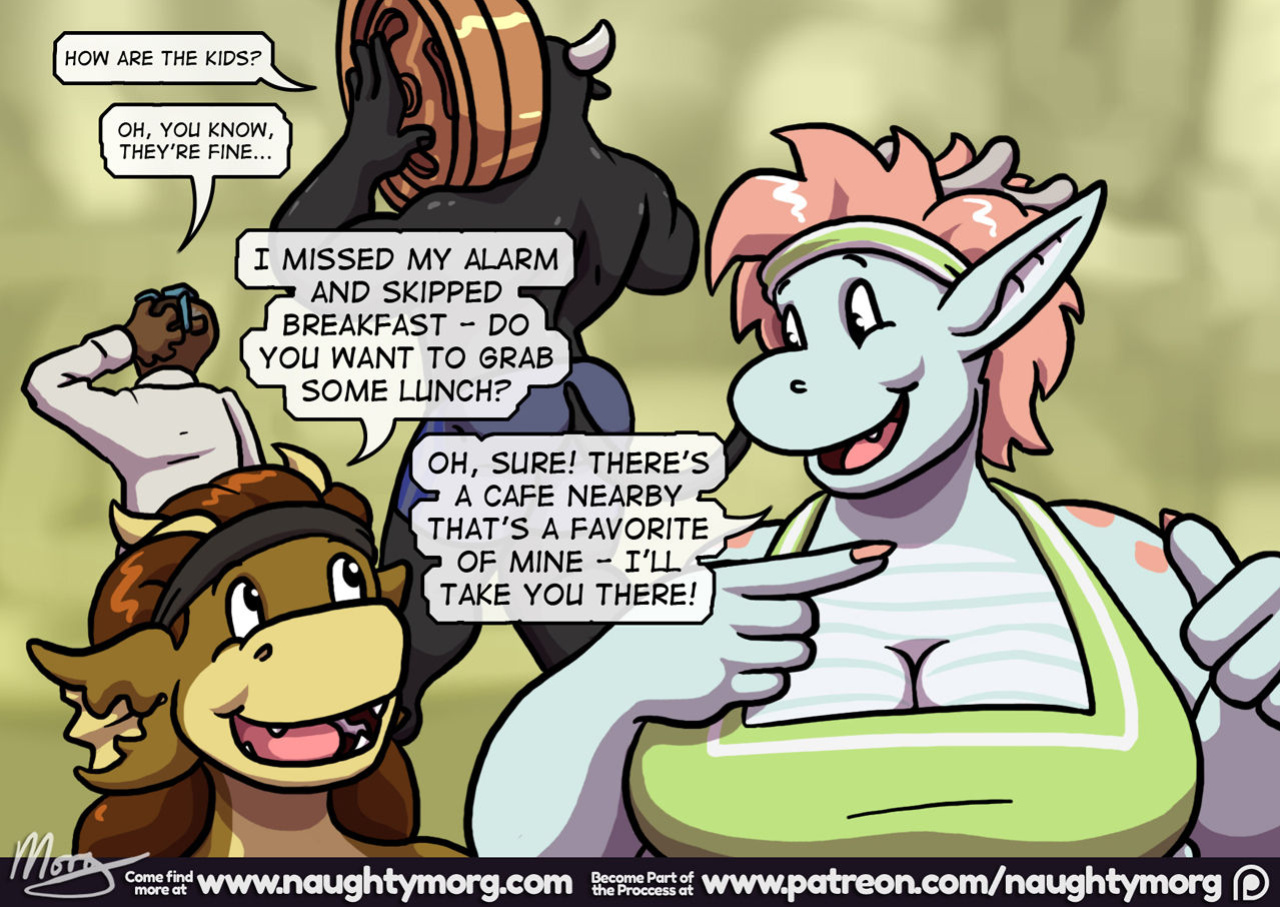 [NaughtyMorg] Gem & Sarah: Weight Training