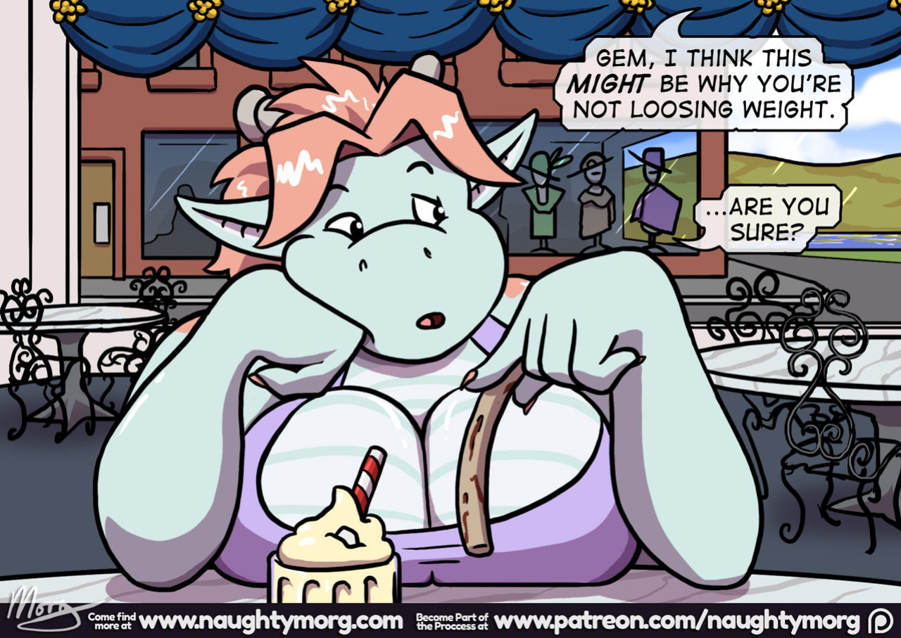 [NaughtyMorg] Gem & Sarah: Weight Training