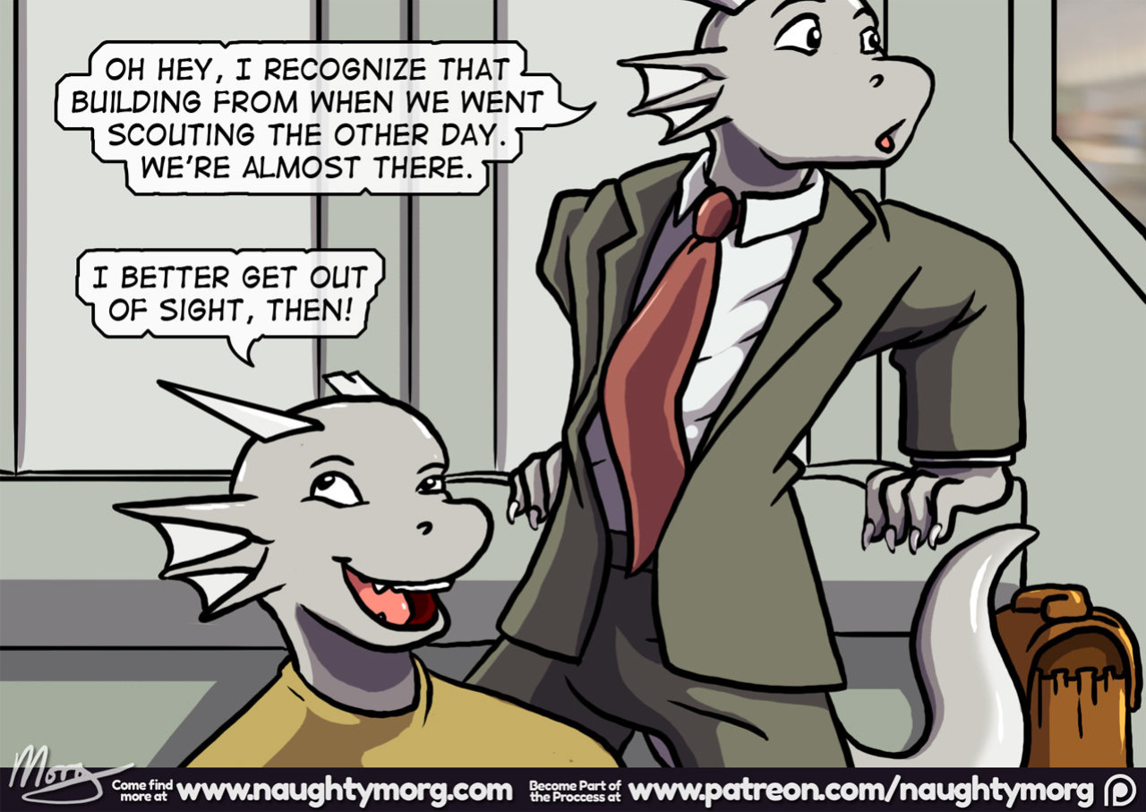 [NaughtyMorg] Seph & Dom: Big Distraction (complete)