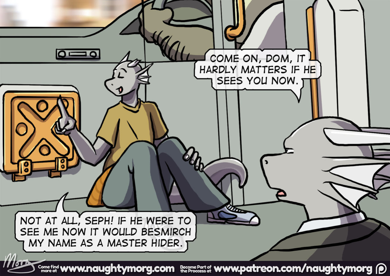 [NaughtyMorg] Seph & Dom: Big Distraction (complete)
