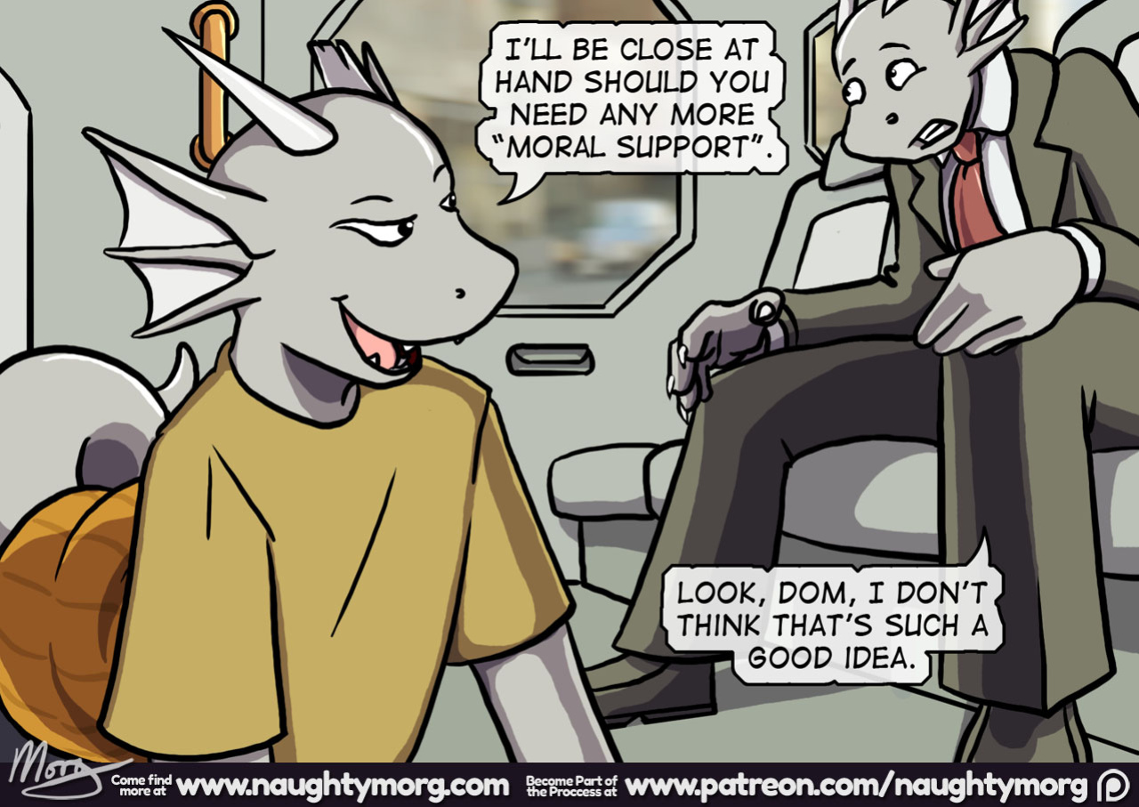 [NaughtyMorg] Seph & Dom: Big Distraction (complete)