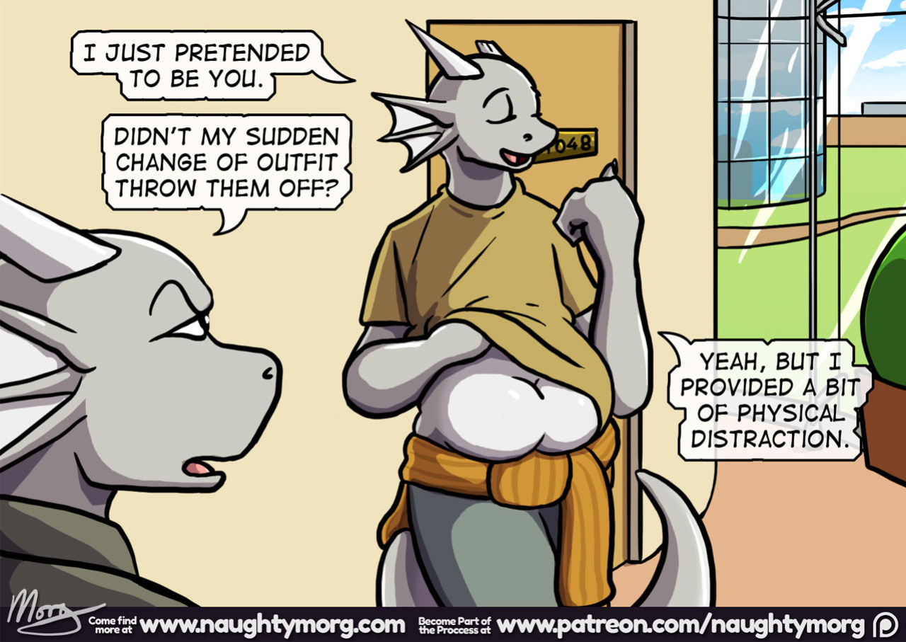 [NaughtyMorg] Seph & Dom: Big Distraction (complete)