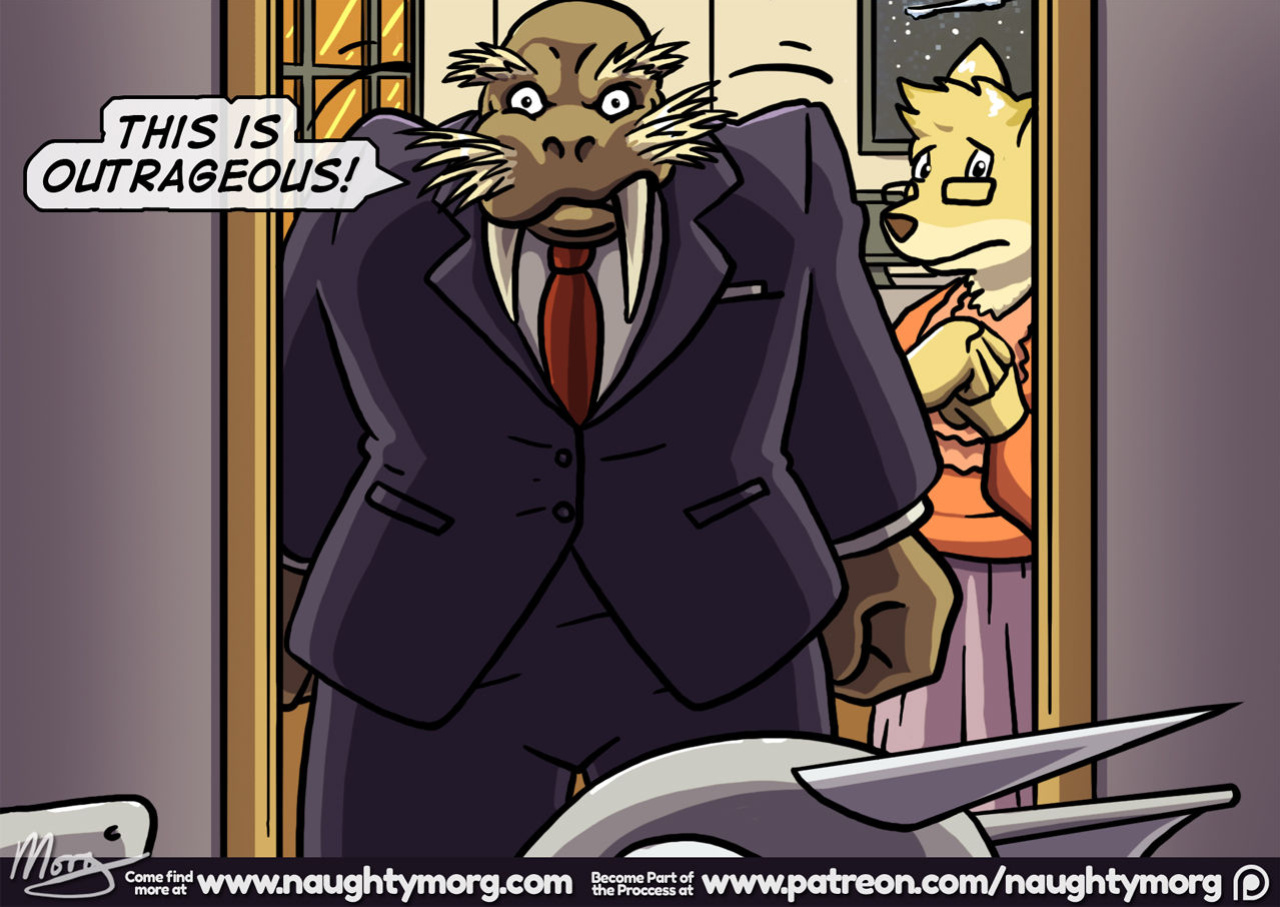 [NaughtyMorg] Seph & Dom: Big Distraction (complete)