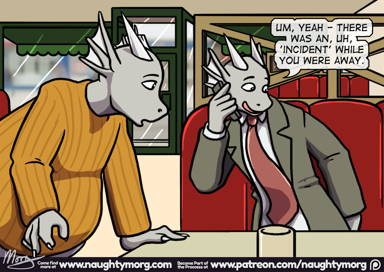 [NaughtyMorg] Seph & Dom: Big Distraction (complete)