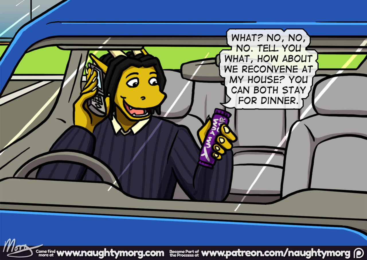 [NaughtyMorg] Seph & Dom: Big Distraction (complete)