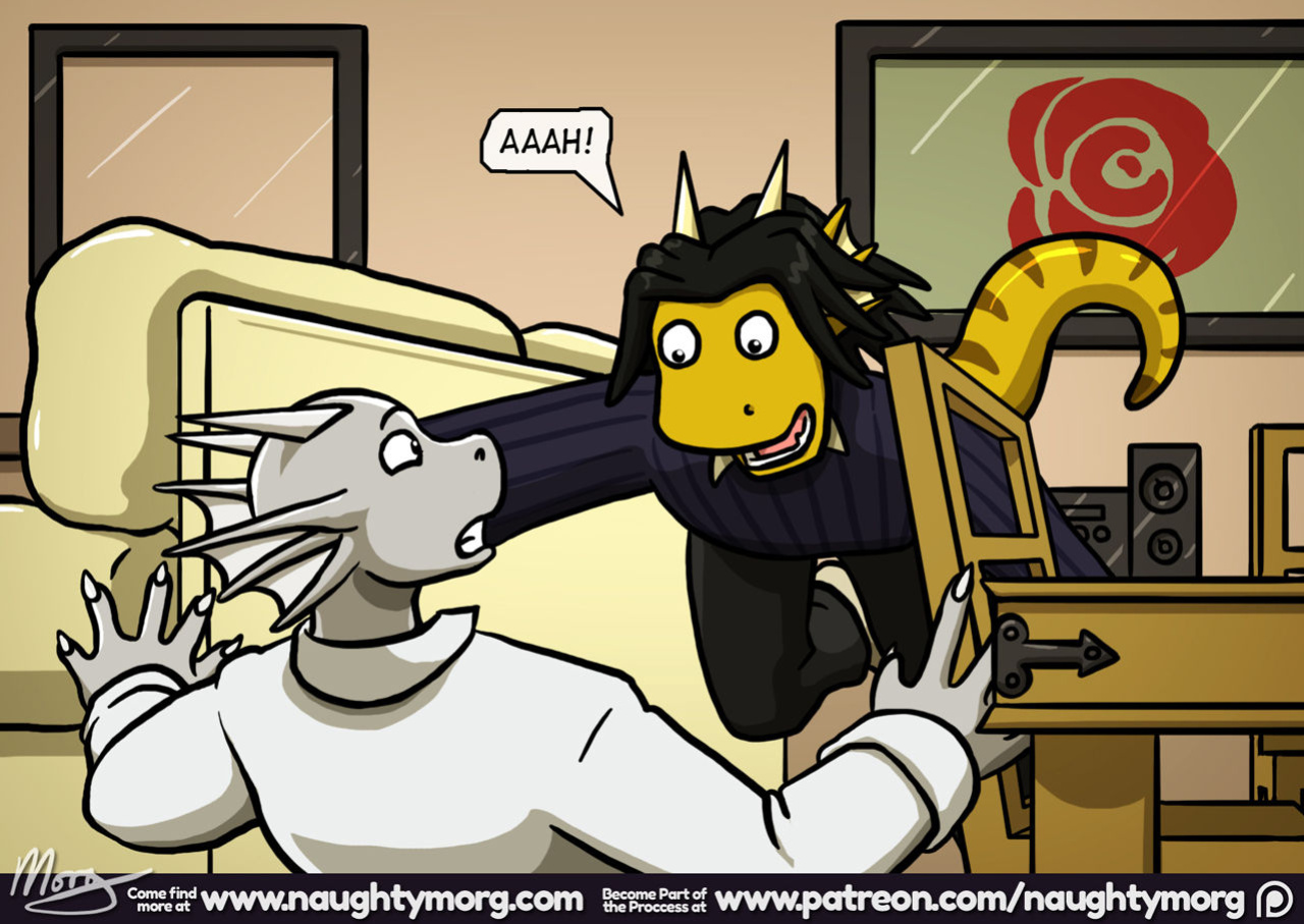 [NaughtyMorg] Seph & Dom: Big Distraction (complete)