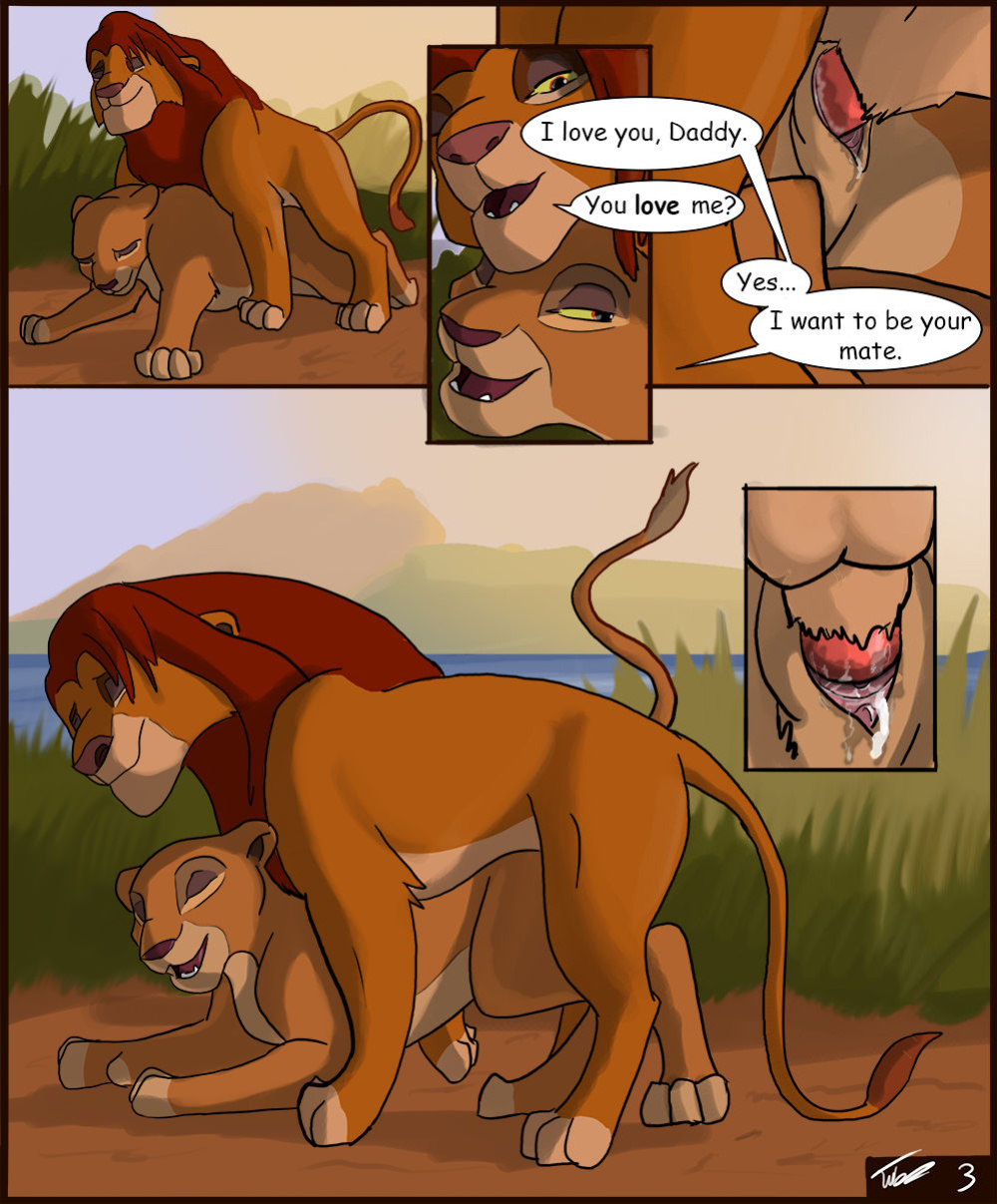[Tuke] Kiara's First Heat (The Lion King)