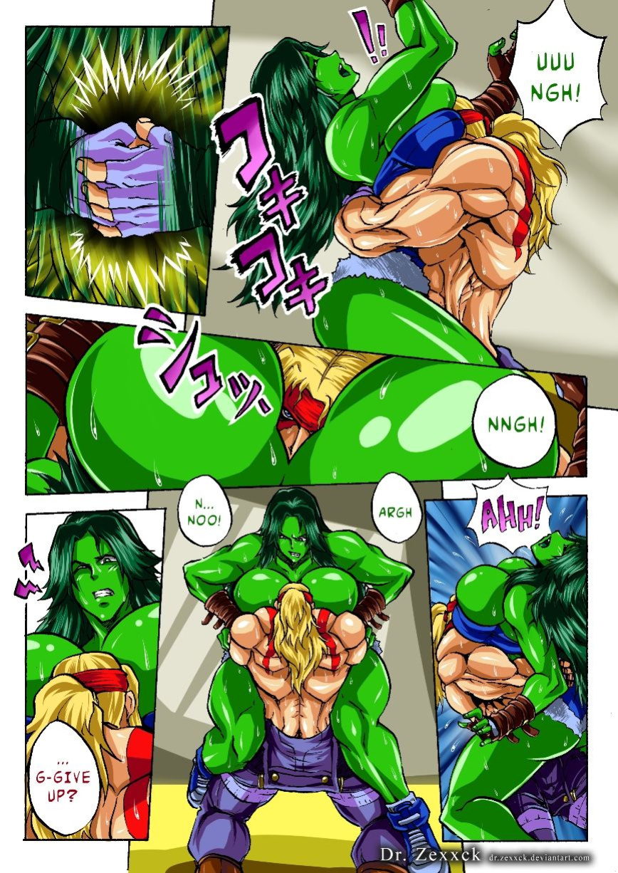 [DrZexxck] Alex vs. She Hulk