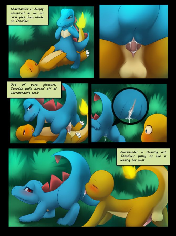 [DarkMirage] Charmander X Totodile (Pokemon)