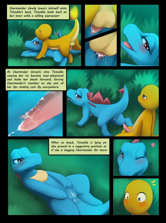 [DarkMirage] Charmander X Totodile (Pokemon)