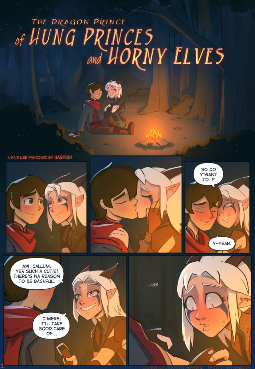 [Hagfish] Of Hung Princes and Horny Elves (The Dragon Prince)