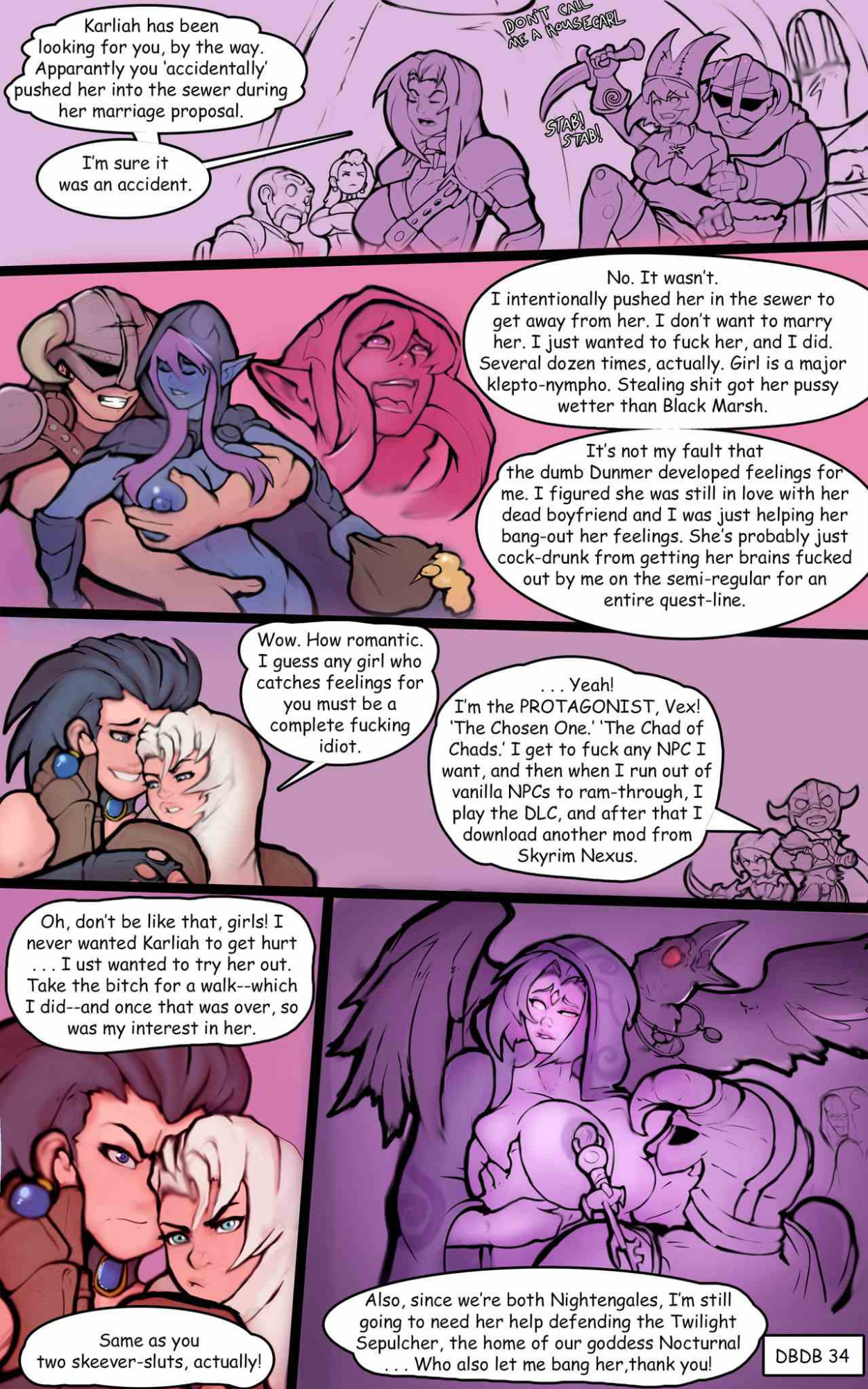 Dragonborn And Dark Brotherhood – MarkyDaySaid - english