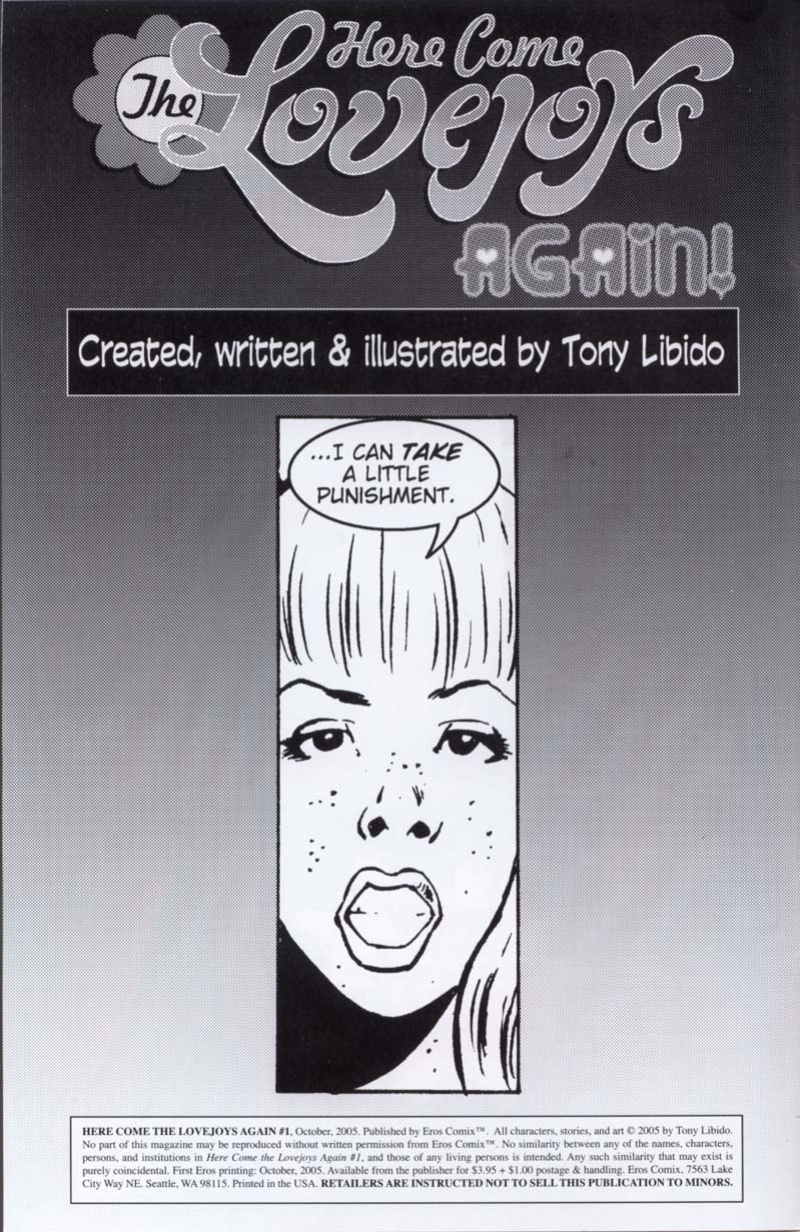 [Tony Libido] Here Come The Lovejoys Again! #1