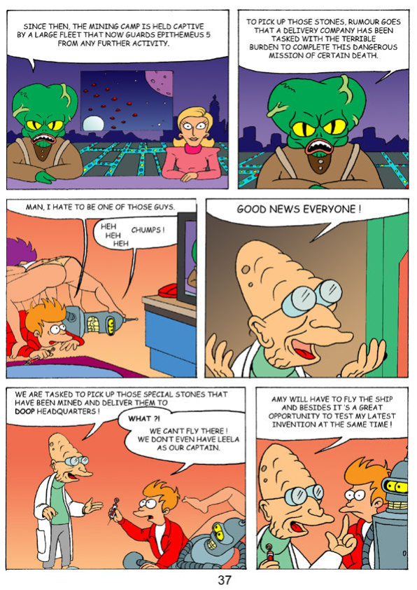 [Peter Antonissen] When Disastrions Strike Back (Futurama)
