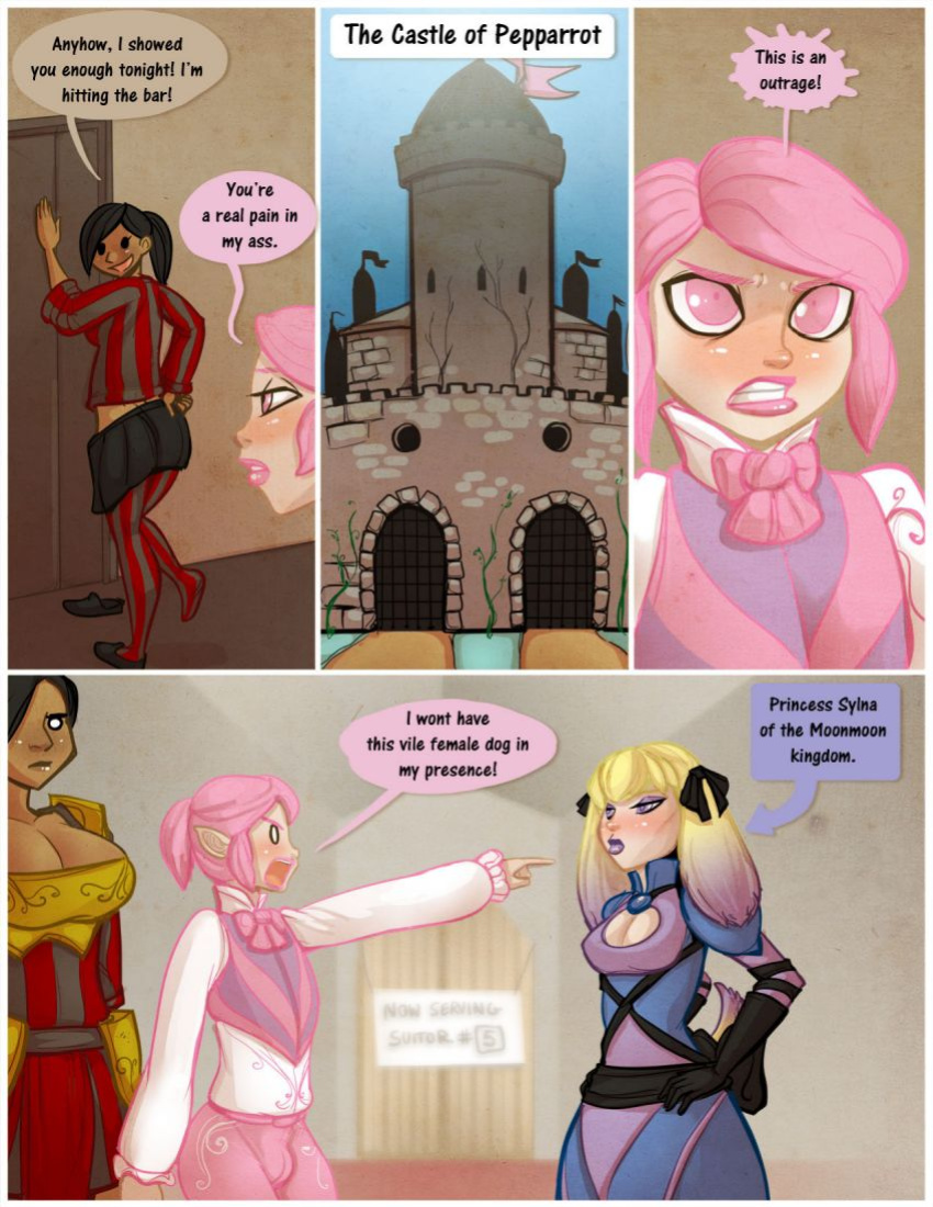 [Shia] Princess Pippa and the Pounding Puppy