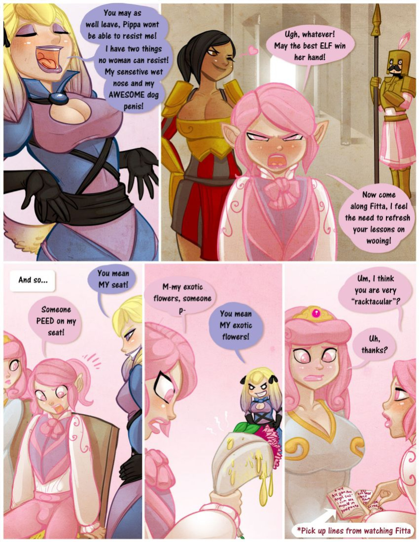 [Shia] Princess Pippa and the Pounding Puppy