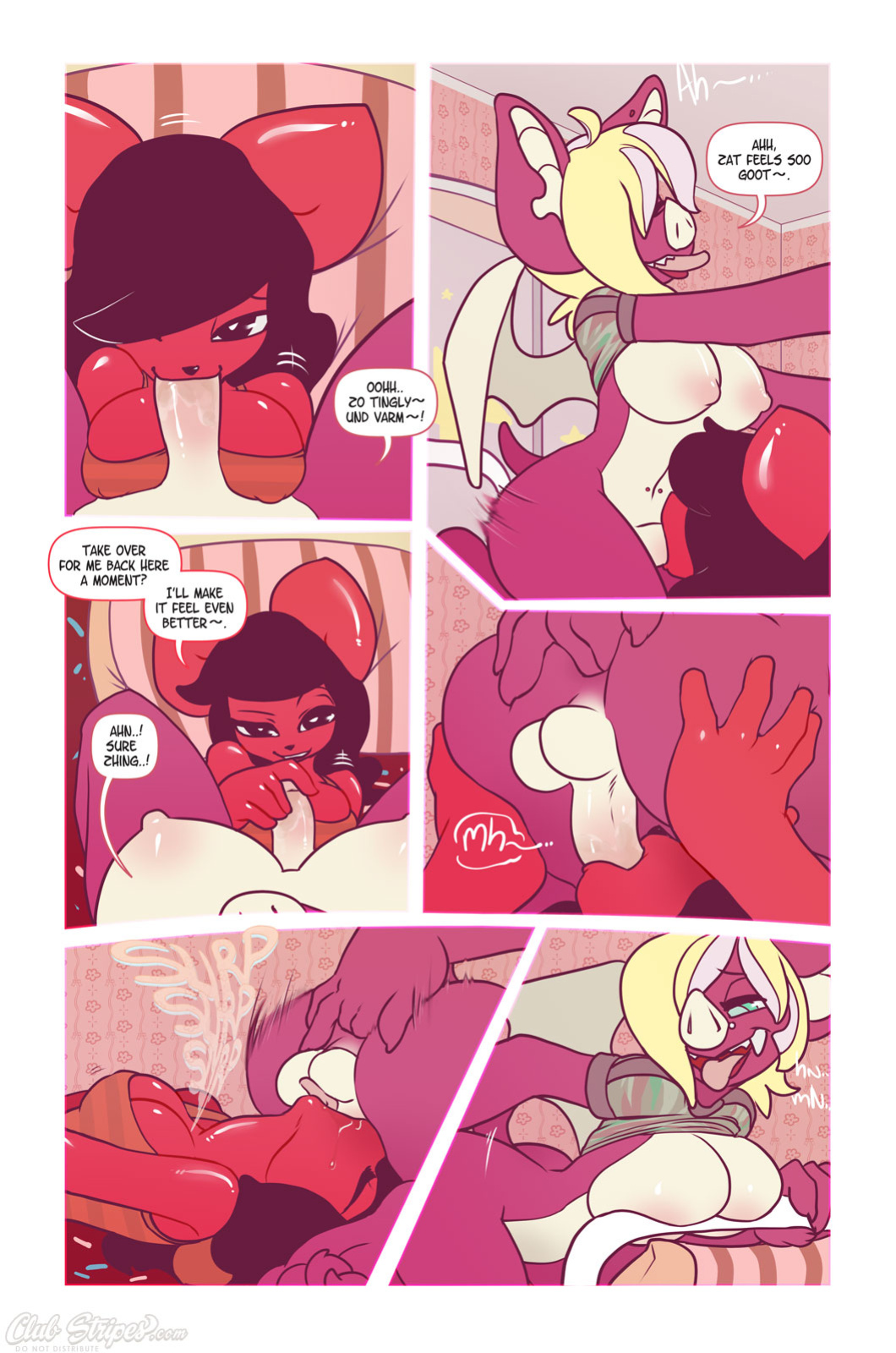 [Club Stripes (Kamicheetah)] Kissy Cousin