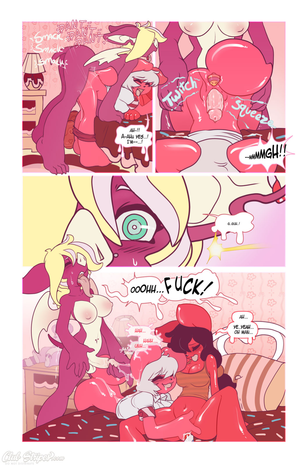 [Club Stripes (Kamicheetah)] Kissy Cousin