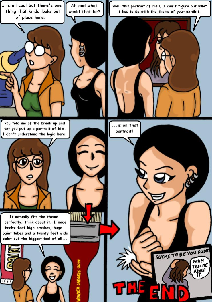Daria "Brushed off" by The Great Saiyaman