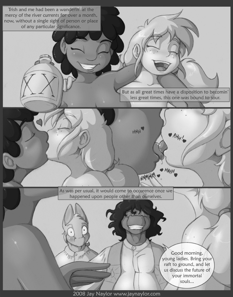 [Jay Naylor] The Adventures of Huckleberry Ann Ch. 4