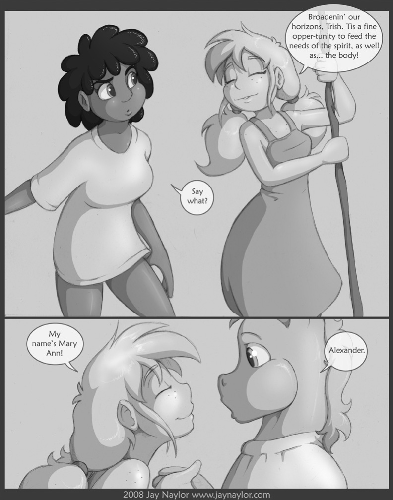 [Jay Naylor] The Adventures of Huckleberry Ann Ch. 4