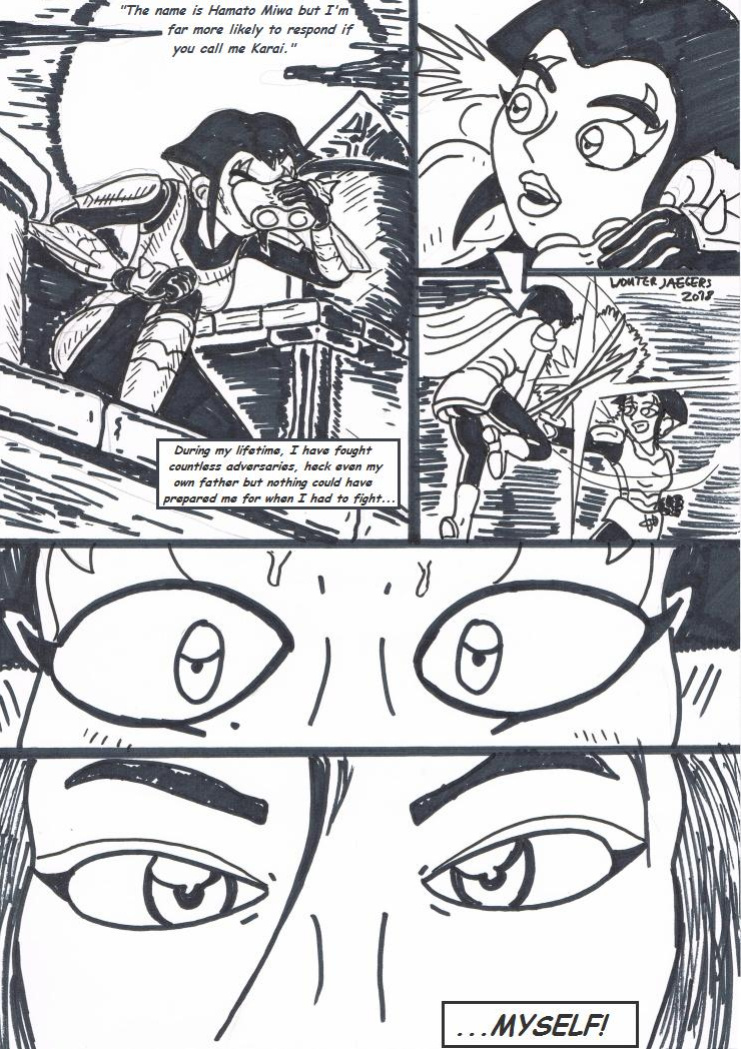 Teenage mutant Ninja Turtles: Karai versus Karai.