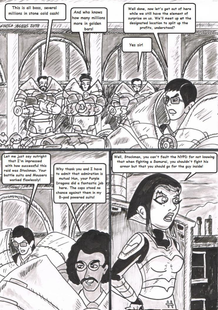 Teenage mutant Ninja Turtles: Karai versus Karai.