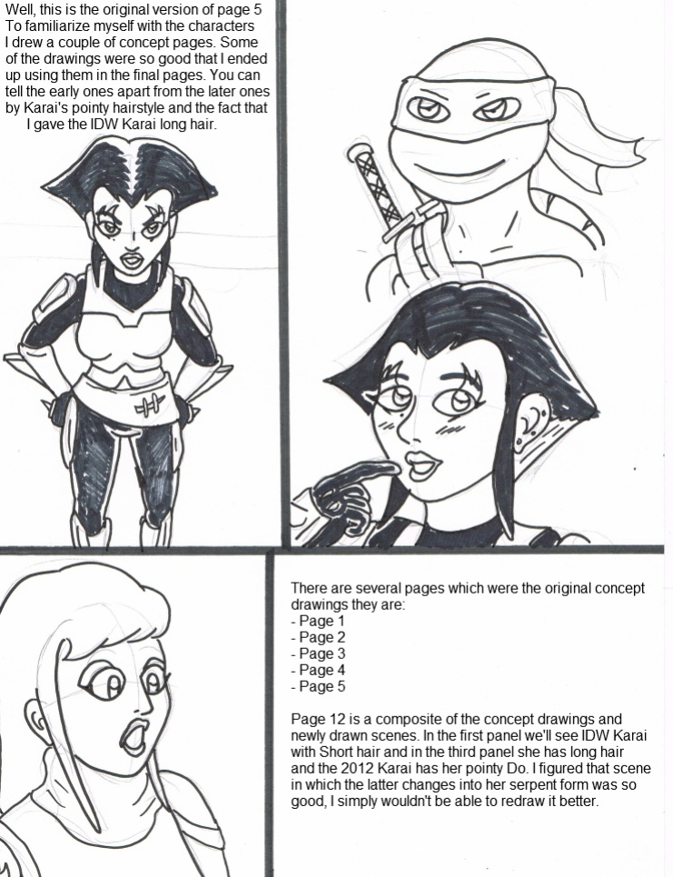 Teenage mutant Ninja Turtles: Karai versus Karai.