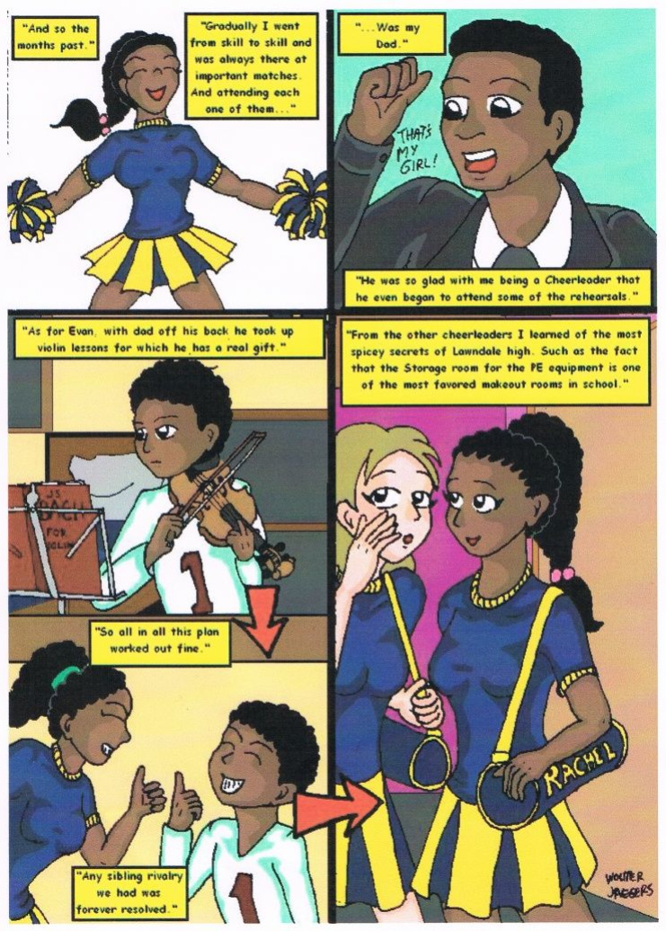 Daria, Big sister's great adventure.