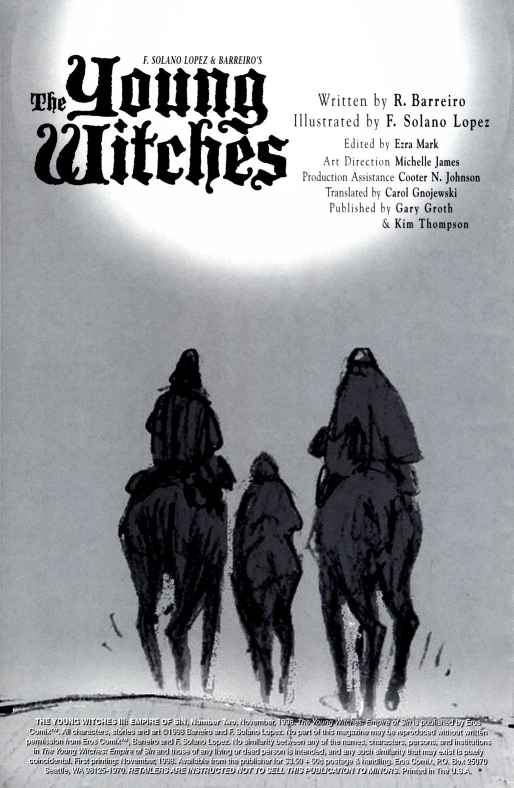 [Solano Lopez & Barreiro] The Young Witches - Book #3 : Empire of Sin