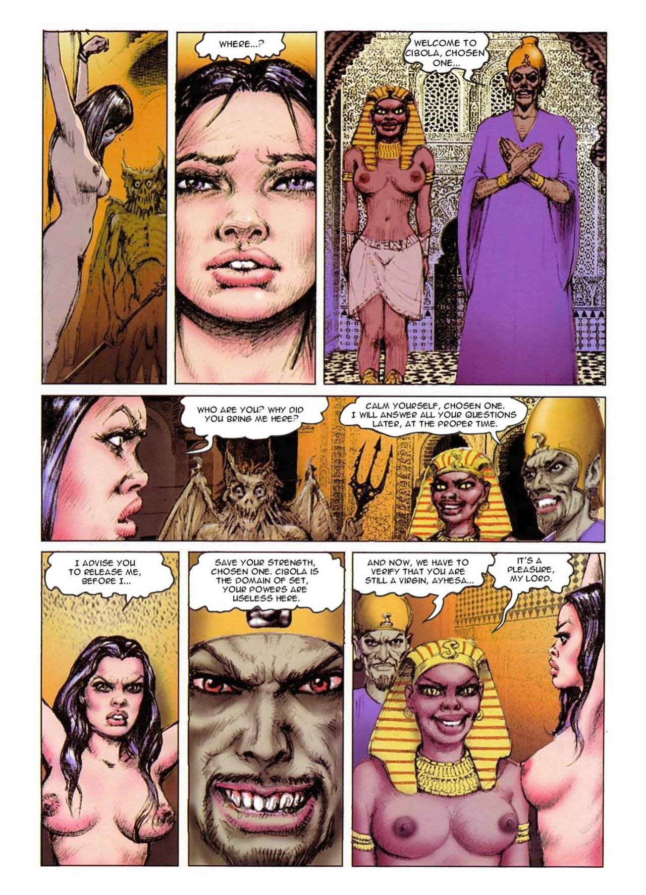 [Solano Lopez & Barreiro] The Young Witches - Book #3 : Empire of Sin