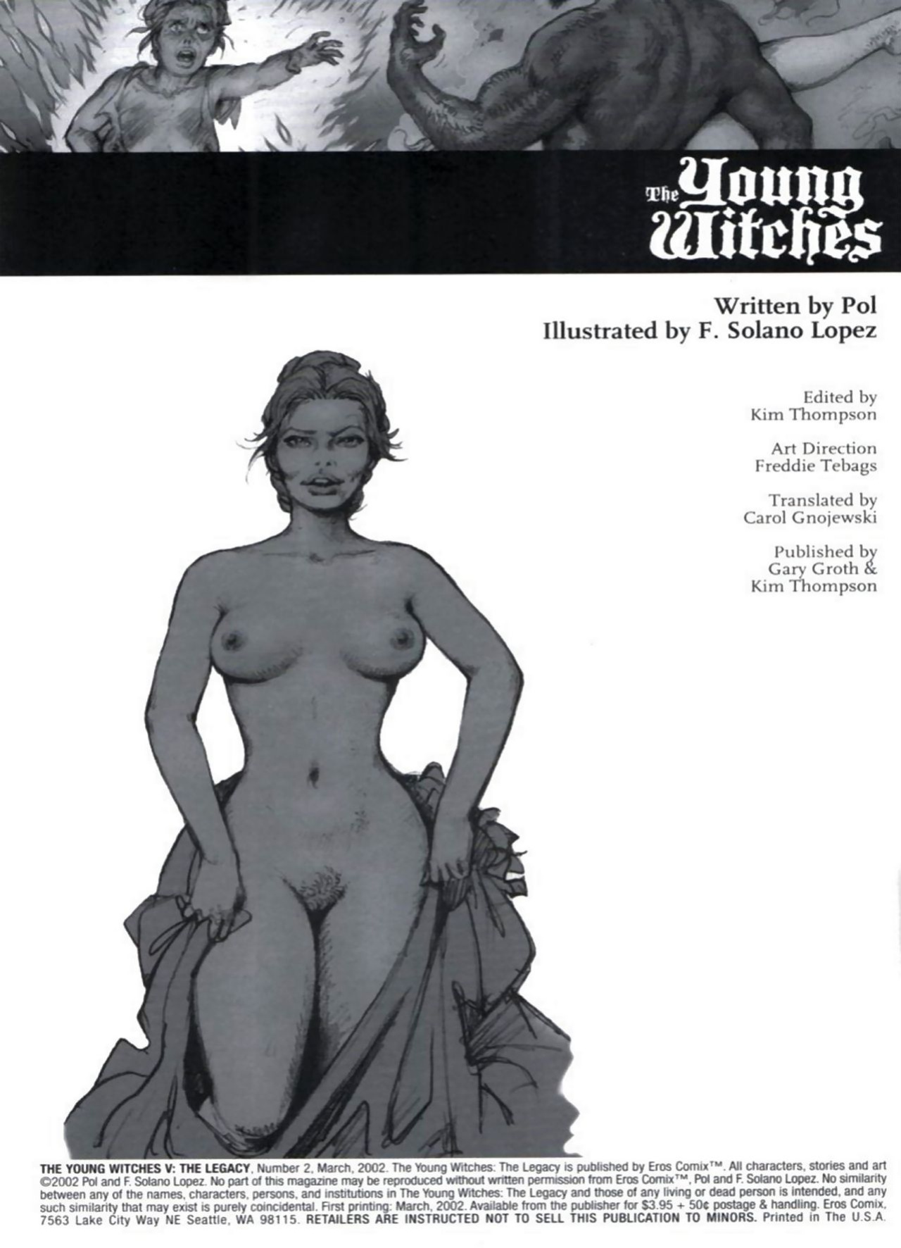 [Solano Lopez & Barreiro] The Young Witches - Book #5: The Legacy