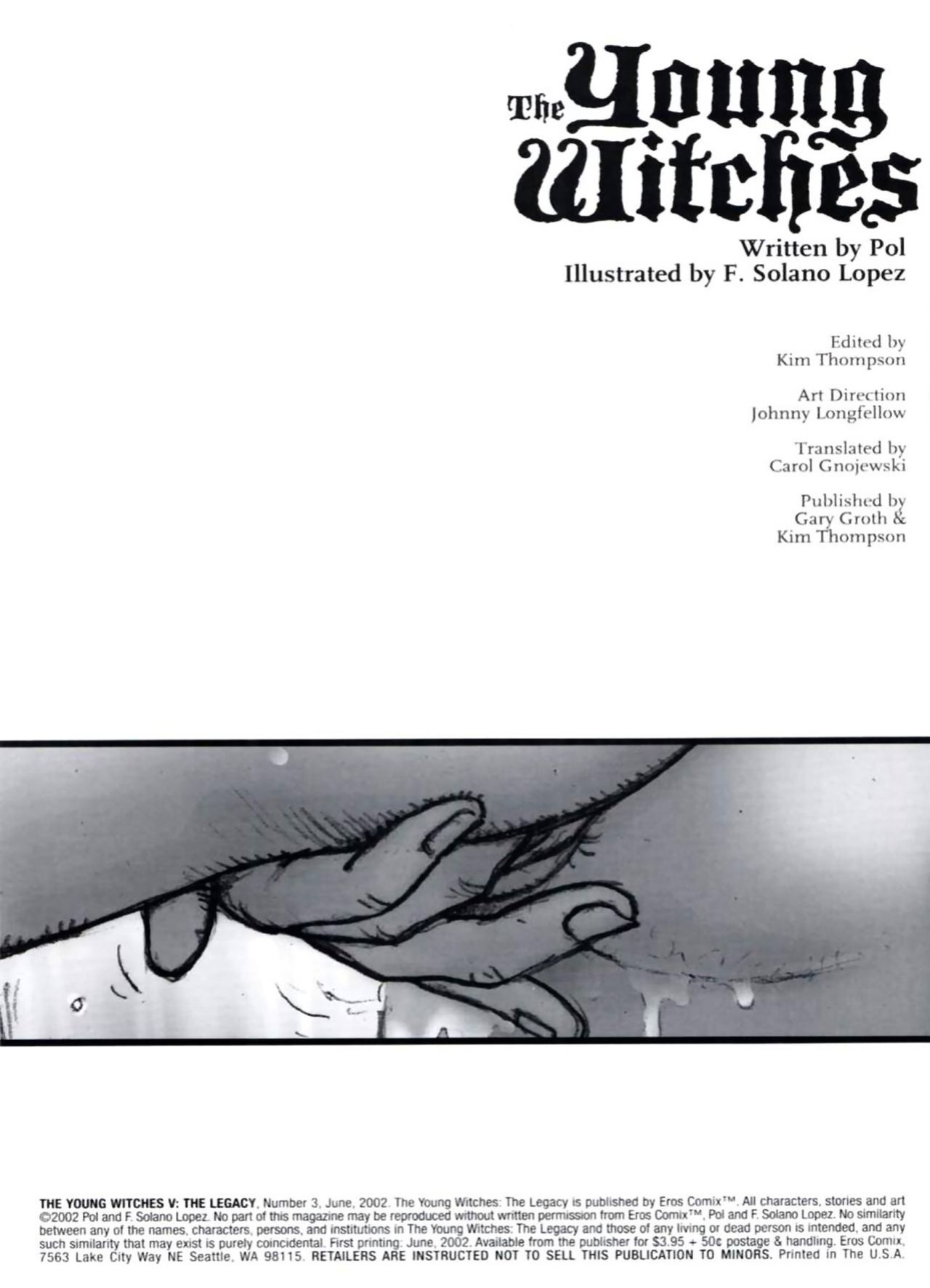 [Solano Lopez & Barreiro] The Young Witches - Book #5: The Legacy