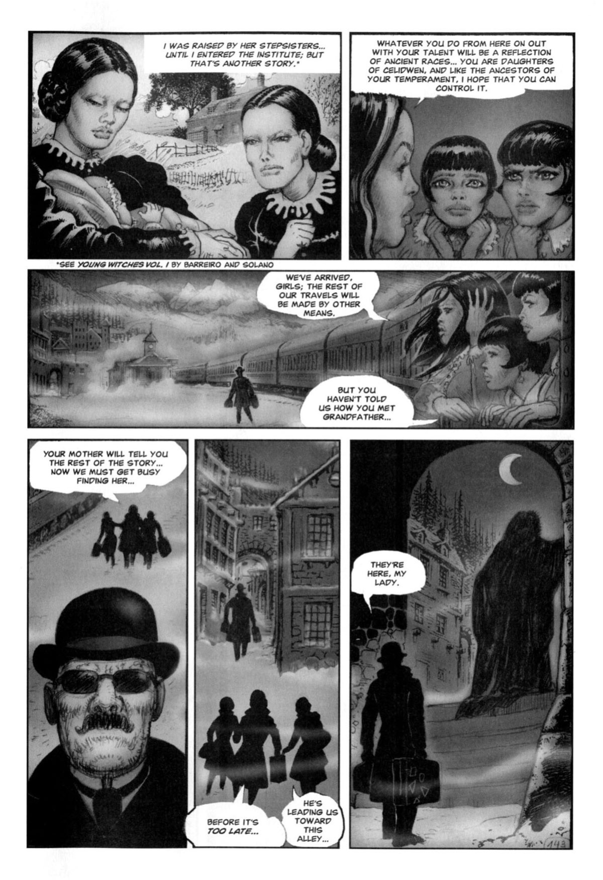 [Solano Lopez & Barreiro] The Young Witches - Book #5: The Legacy