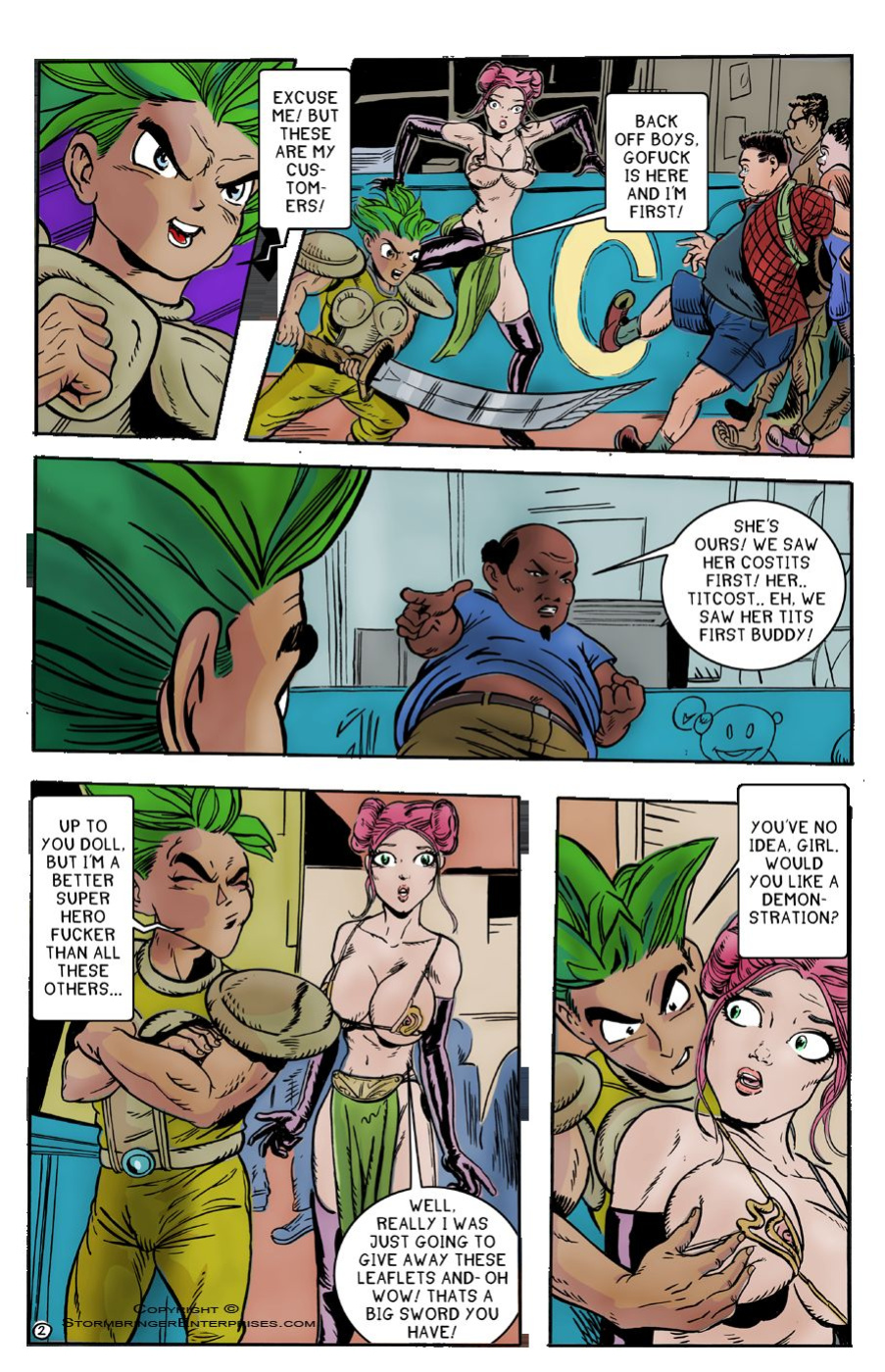 (The Erotic Adventures of Candice) ch05. Comic Con-sumation!