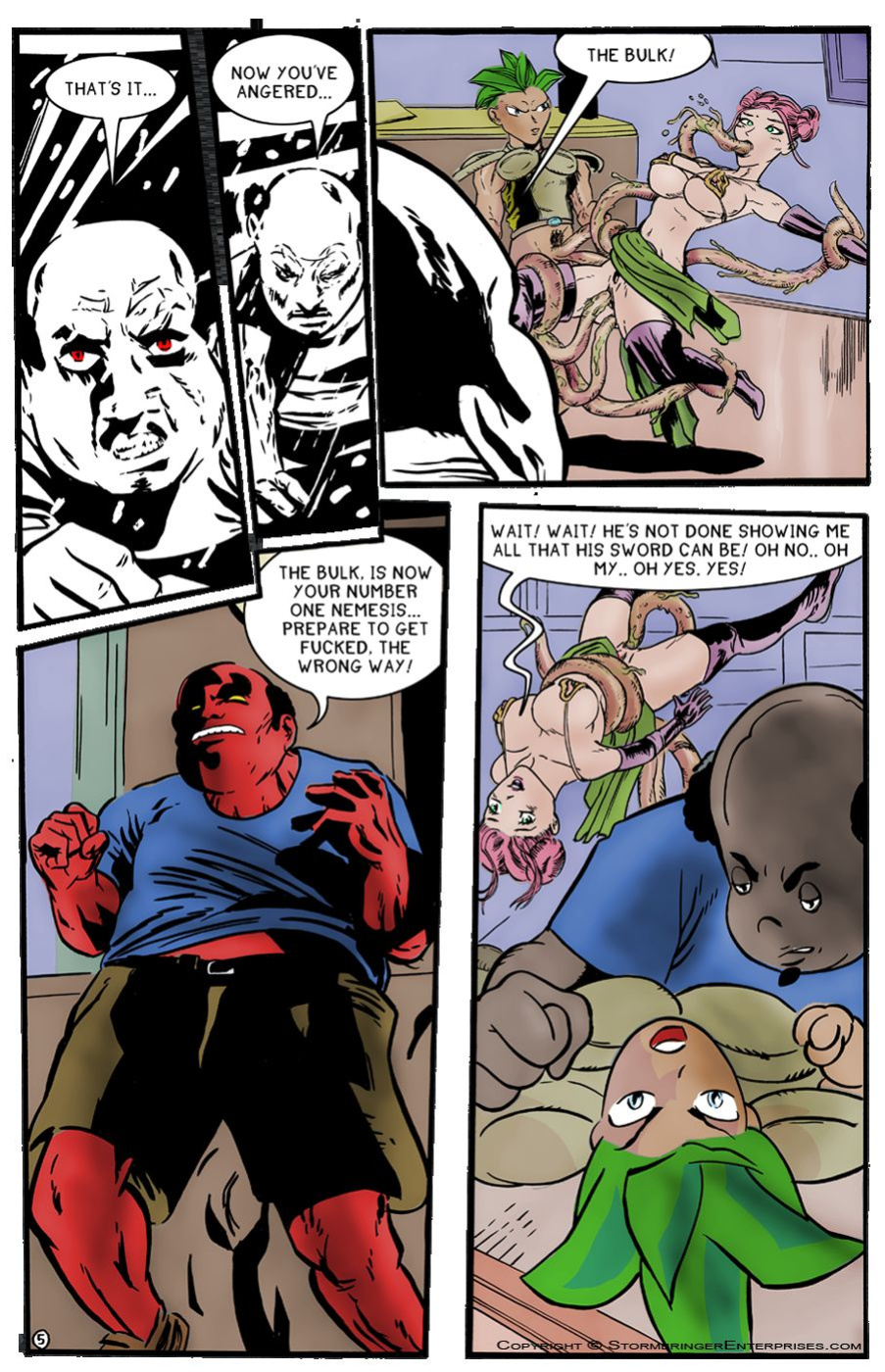 (The Erotic Adventures of Candice) ch05. Comic Con-sumation!