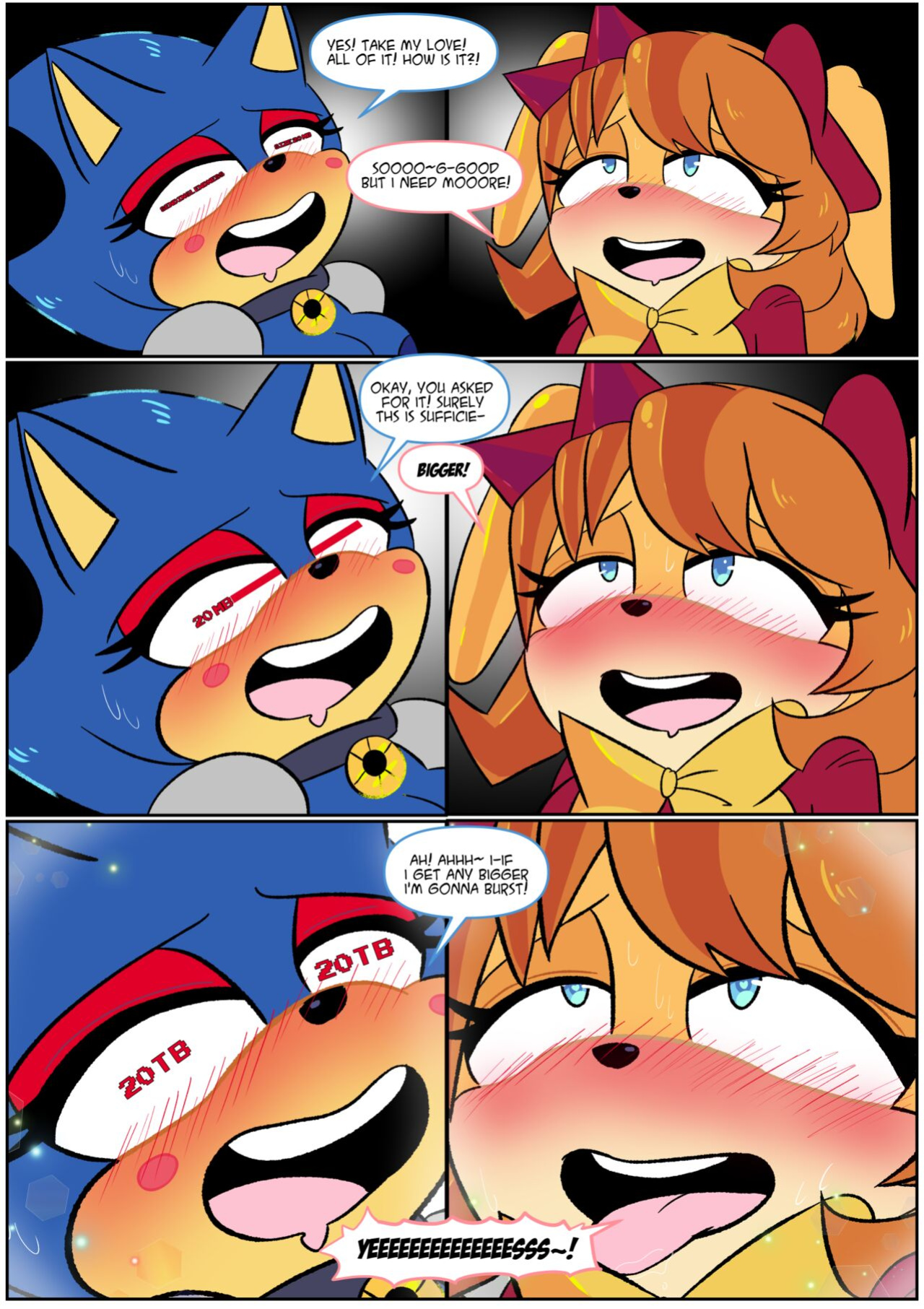 [FluffyTG] Gotta Girl Fast #4: Metal Sonic