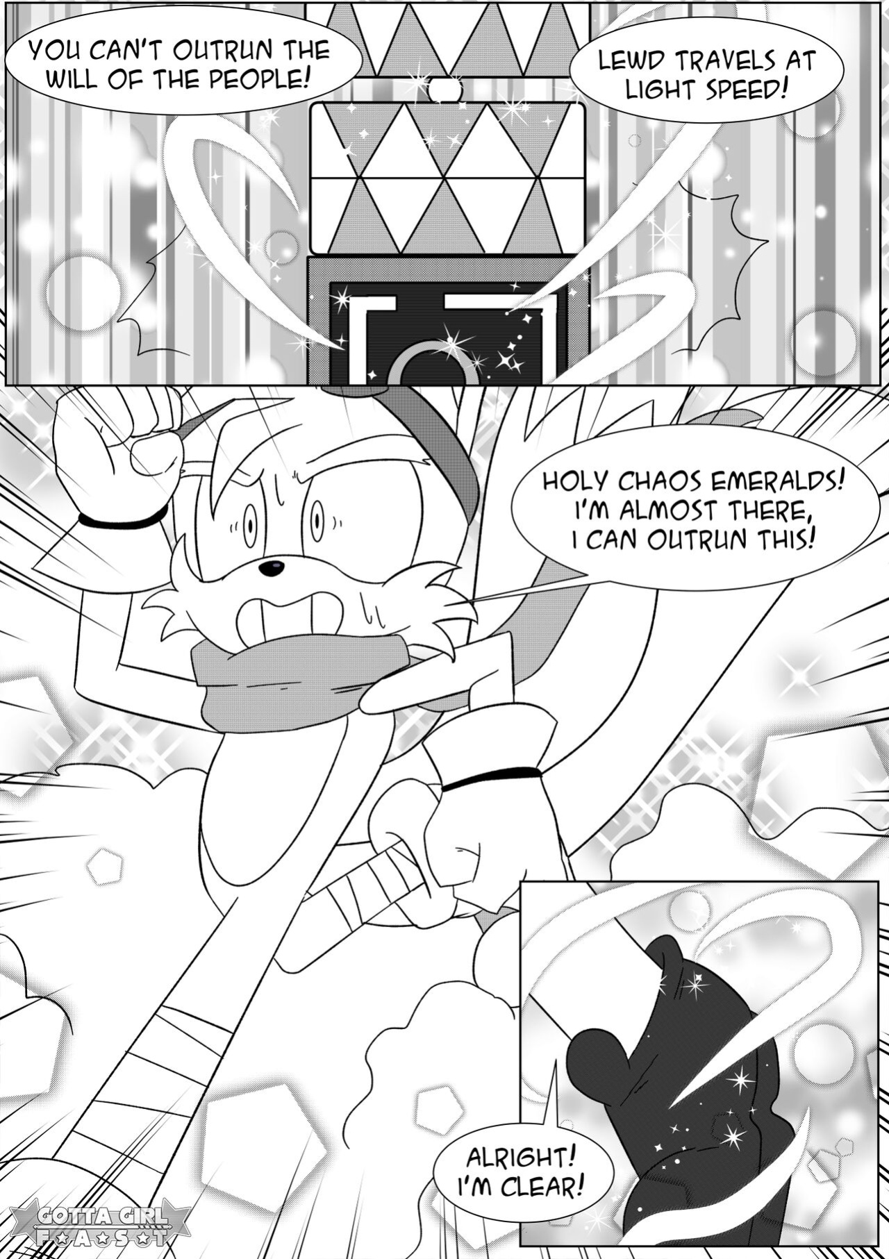 [FluffyTG] Gotta Girl Fast #3: Tails