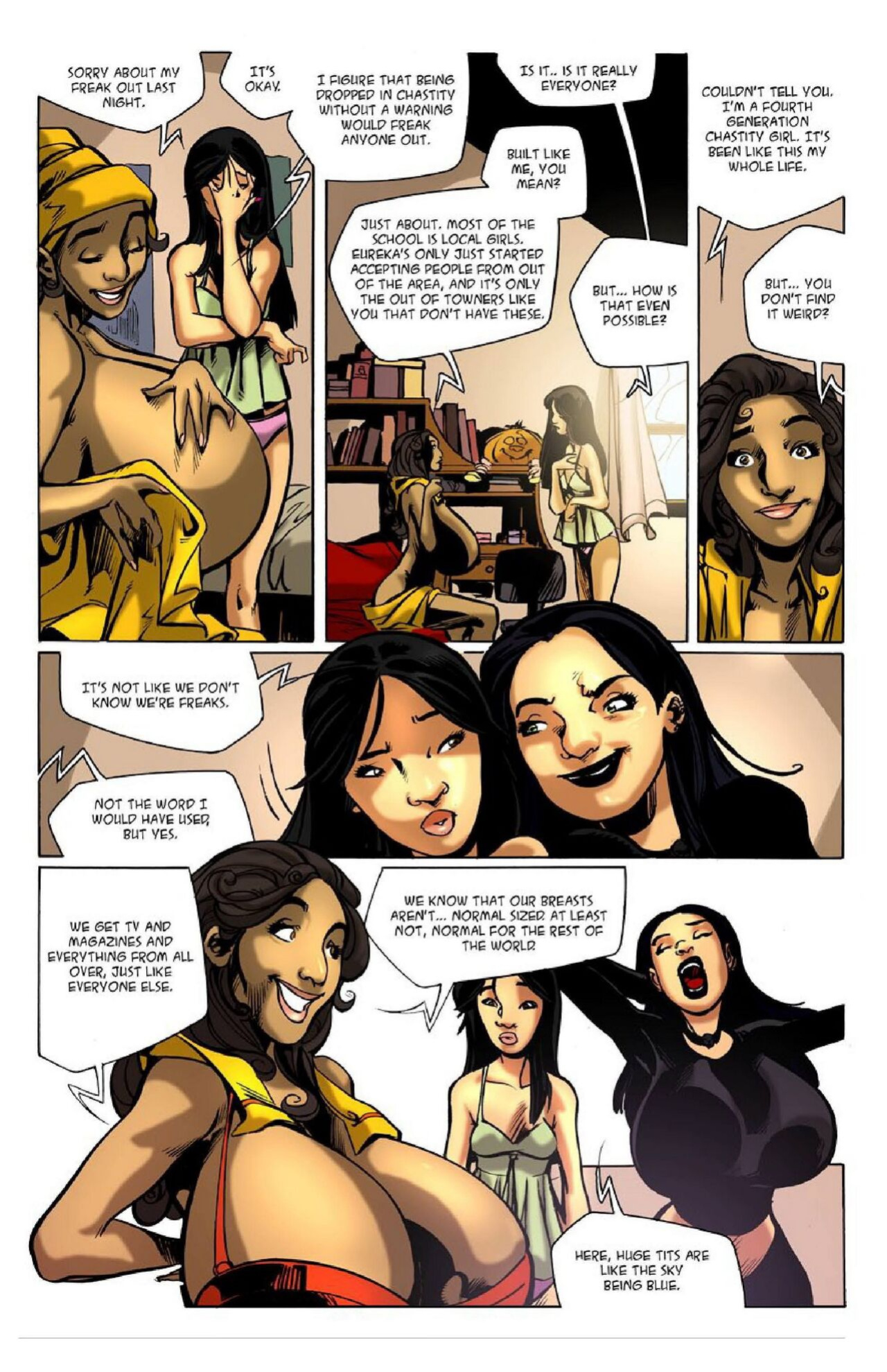 BotComics - Welcome to chastity