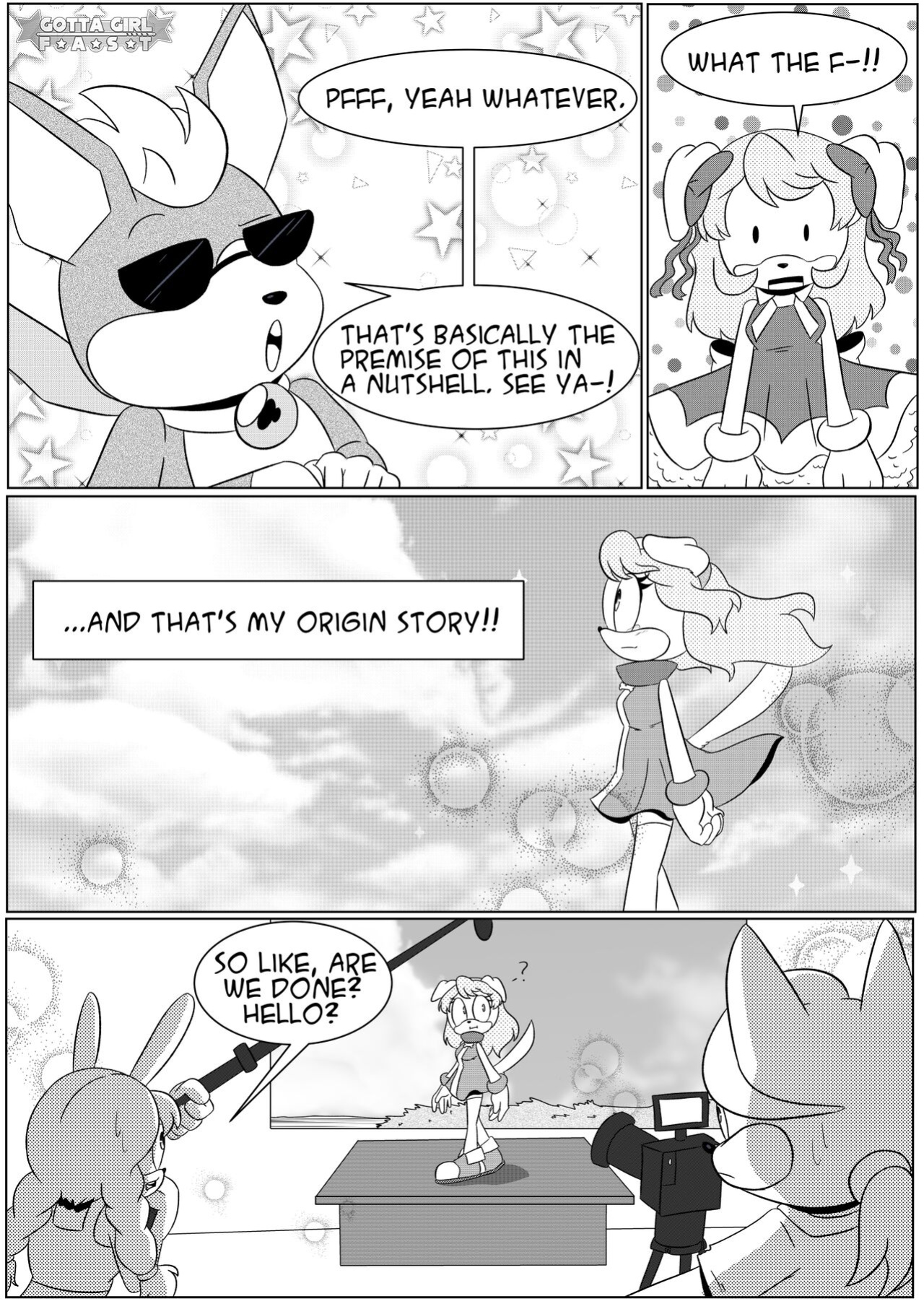 [FluffyTG] Gotta Girl Fast #2: Origin