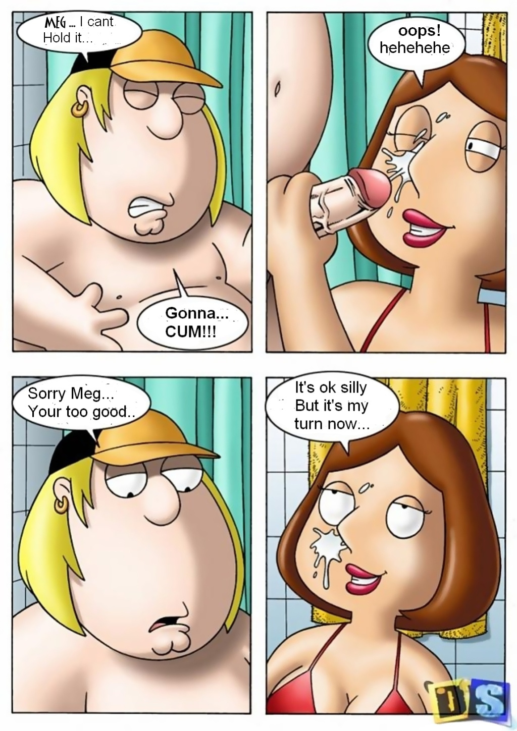 [Drawn-Sex] Chris and Meg Alone at Home
