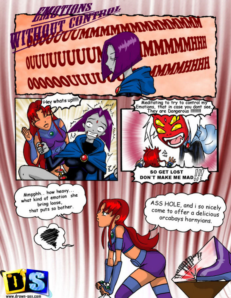 [DrawnSex] Emotions Without Control (Teen Titans)