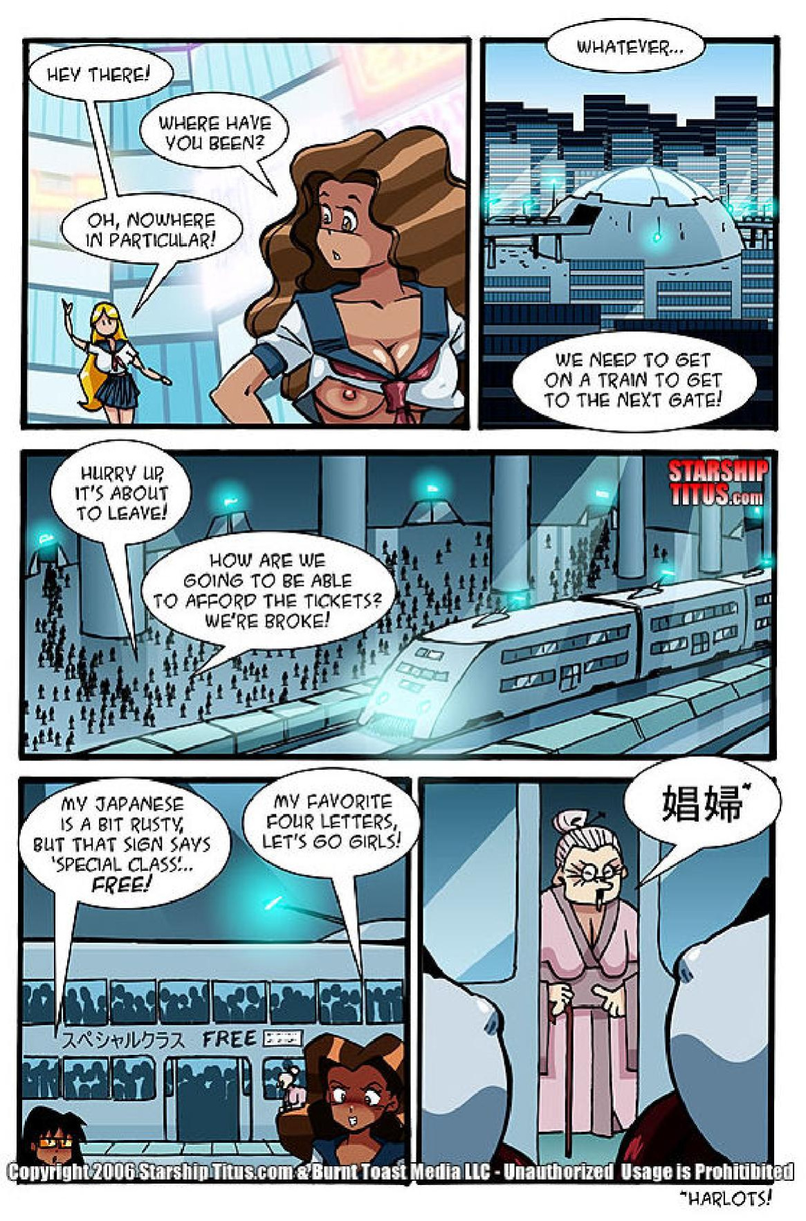 [Miss Dynamite (Sirkowski)] Starship Titus #9 - Back to the Future Part 3