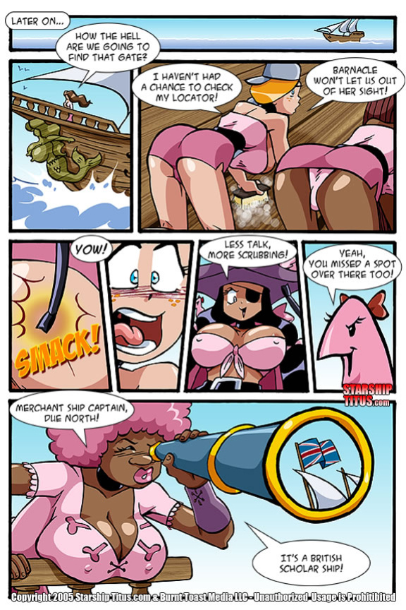 [Miss Dynamite (Sirkowski)] Starship Titus #8 - Back to the Future Part 2