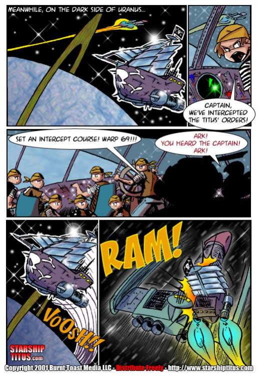 [Miss Dynamite (Sirkowski)] Starship Titus #1 - Here Cums Captain Blarney