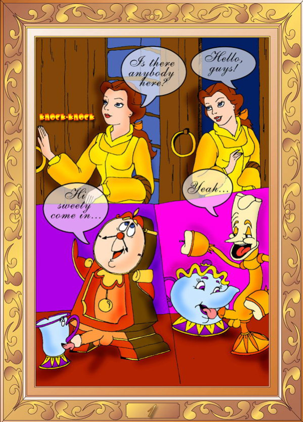 [Drawn-Sex] Belle Masturbation