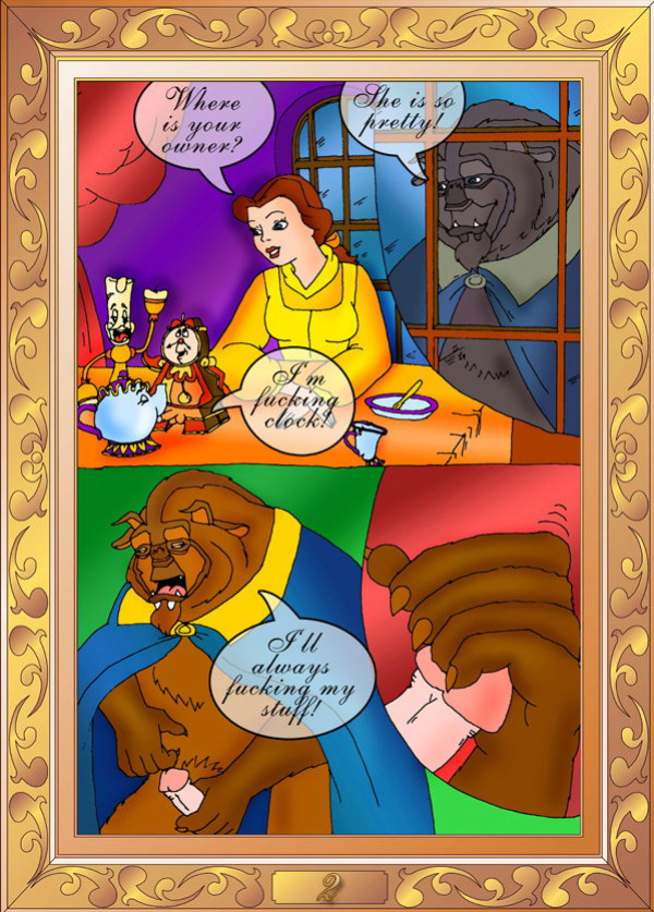 [Drawn-Sex] Belle Masturbation