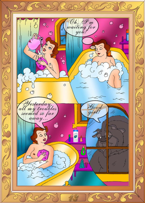 [Drawn-Sex] Belle Masturbation